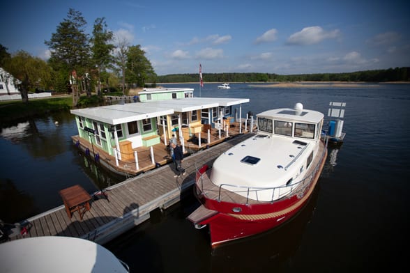 Hafen Röblinsee in Fürstenberg / Havel