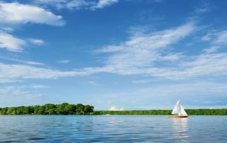 Revier-Überblick: Hausboot mieten und das Dahme-Seenland entdecken bis zum Scharmützelsee bei Bad Saarow